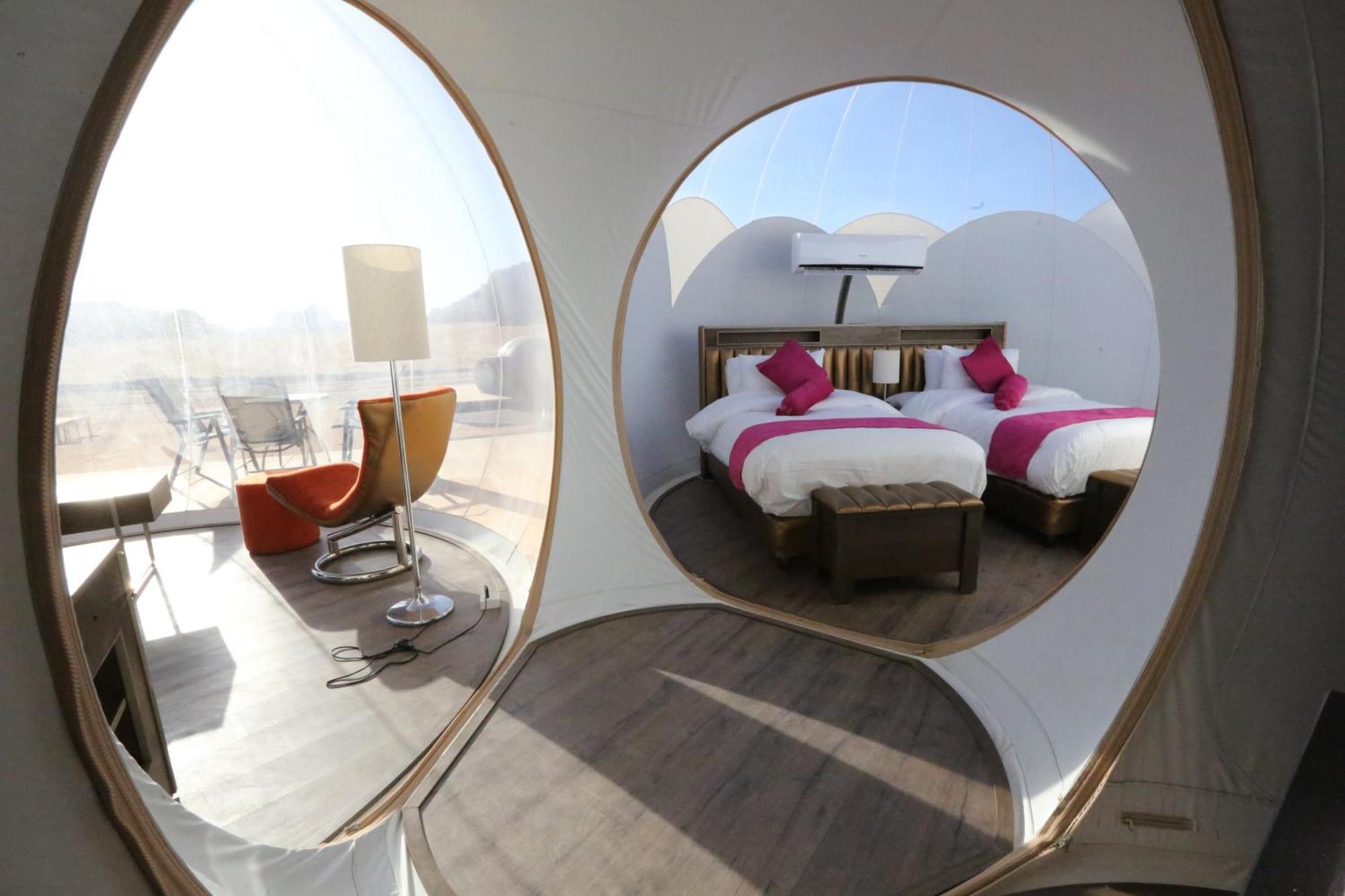 Wadi Rum Bubble Luxotel Buitenkant foto