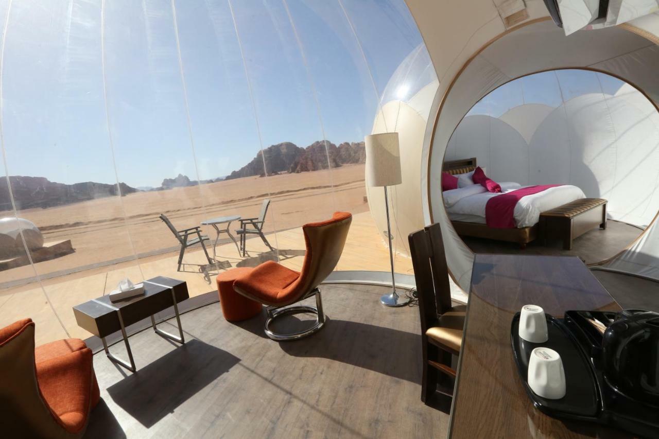 Wadi Rum Bubble Luxotel Buitenkant foto