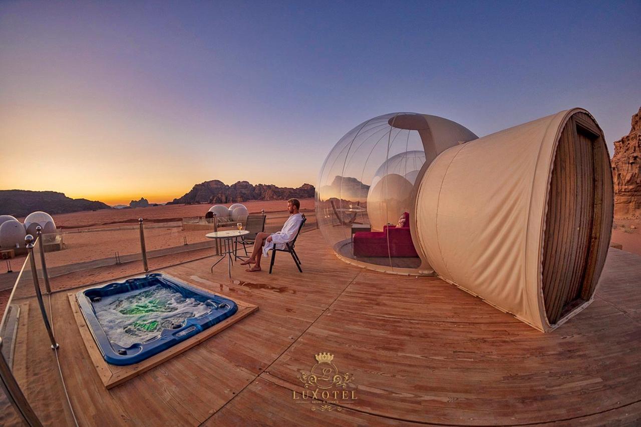 Wadi Rum Bubble Luxotel Buitenkant foto
