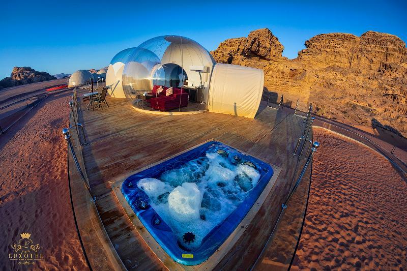 Wadi Rum Bubble Luxotel Buitenkant foto